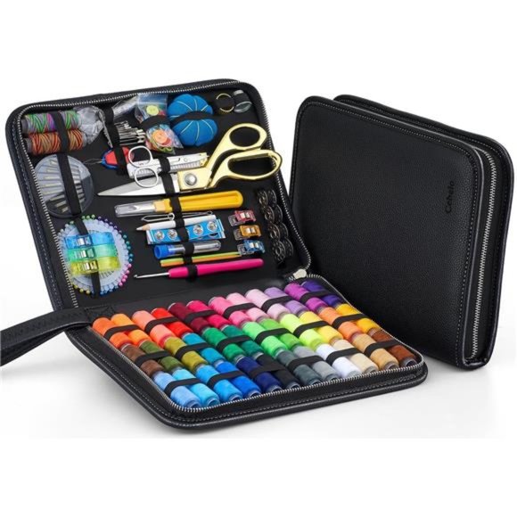 Sewing Needle Thread Kit Adults: Newly Upgraded 232 Pcs Professional Hand Sewing - Picture 1 of 6